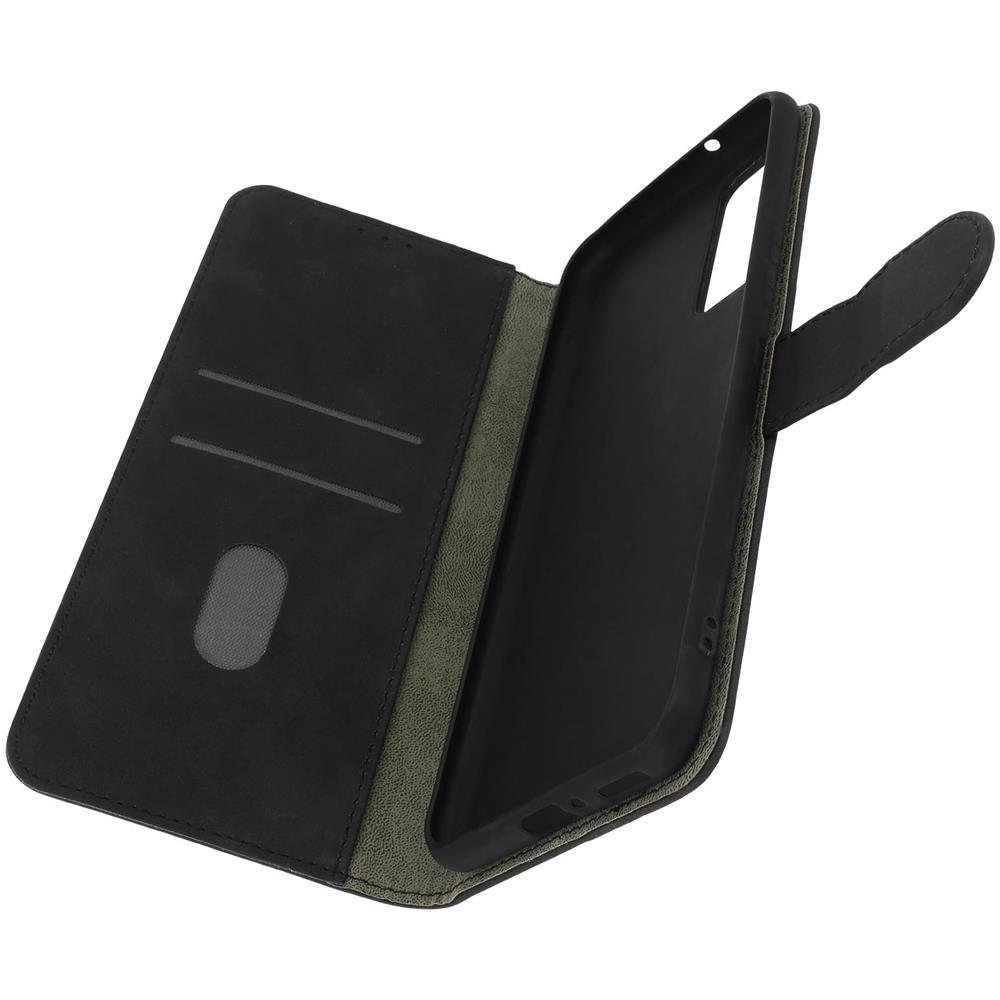 Custodia Zte Axon 20 Portafoglio Supporto Chiusura Magnetica Soft-touch Nera - Foto 1