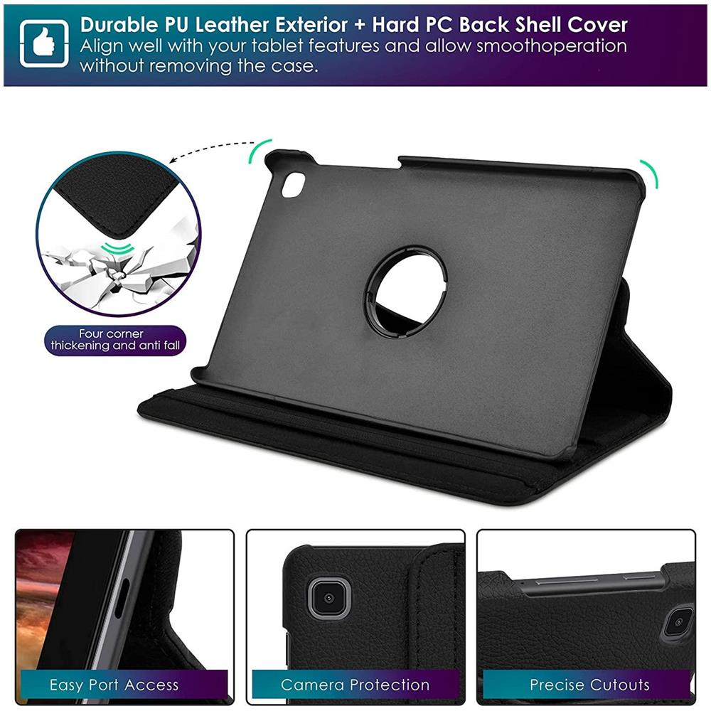 Custodia /supporto Per Samsung Galaxy Tab A7 Lite T220/t225 Nero - Foto 2