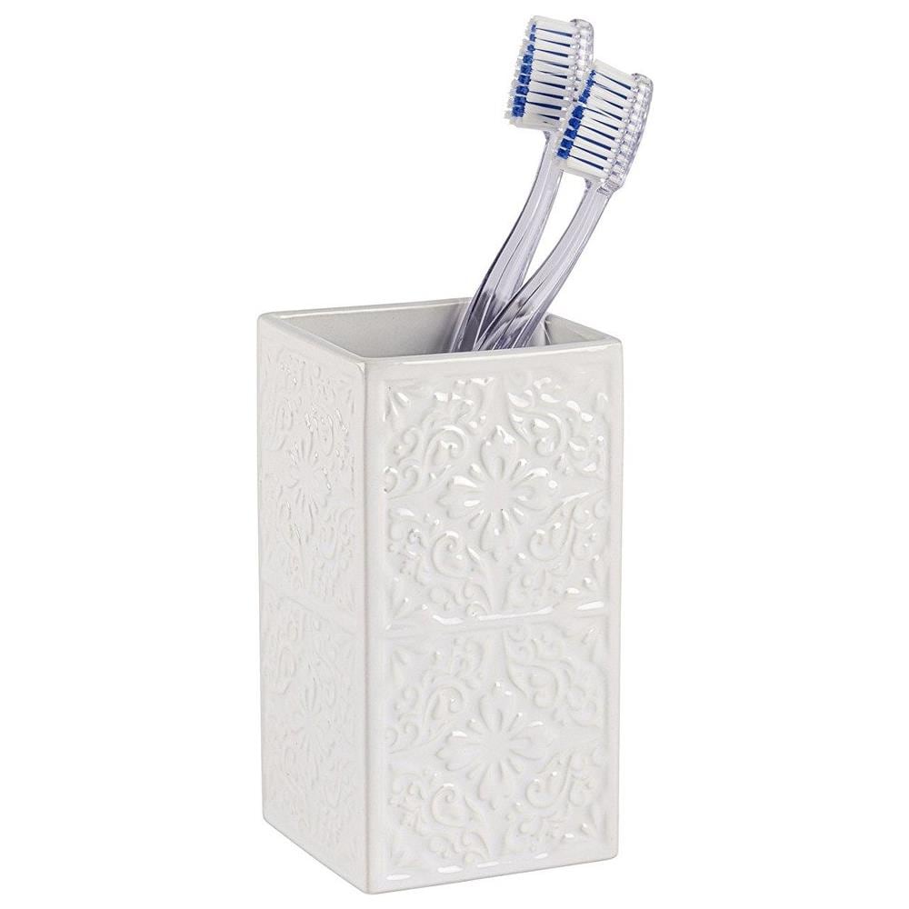 Contenitore Spazzolino Cordoba White, - Foto 1