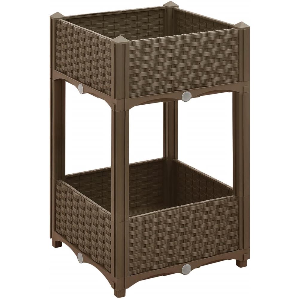 Fioriera Rialzata 40x40x71 Cm In Polipropilene - Foto 1