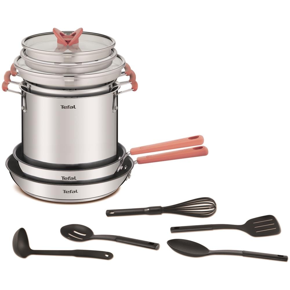 G721sd74 Batteria Da Cucina A 13 Parti, Induzione, Acciaio Inossidabile + Non -scicioso, Stufa, Casseruola, Opti'space - Foto 1