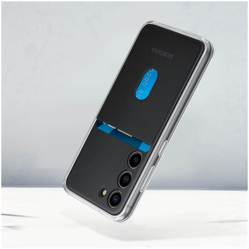 Cover Per Galaxy S23 Retro Intercambiabile Con Portacarte Originale Samsung Nera - Foto 2