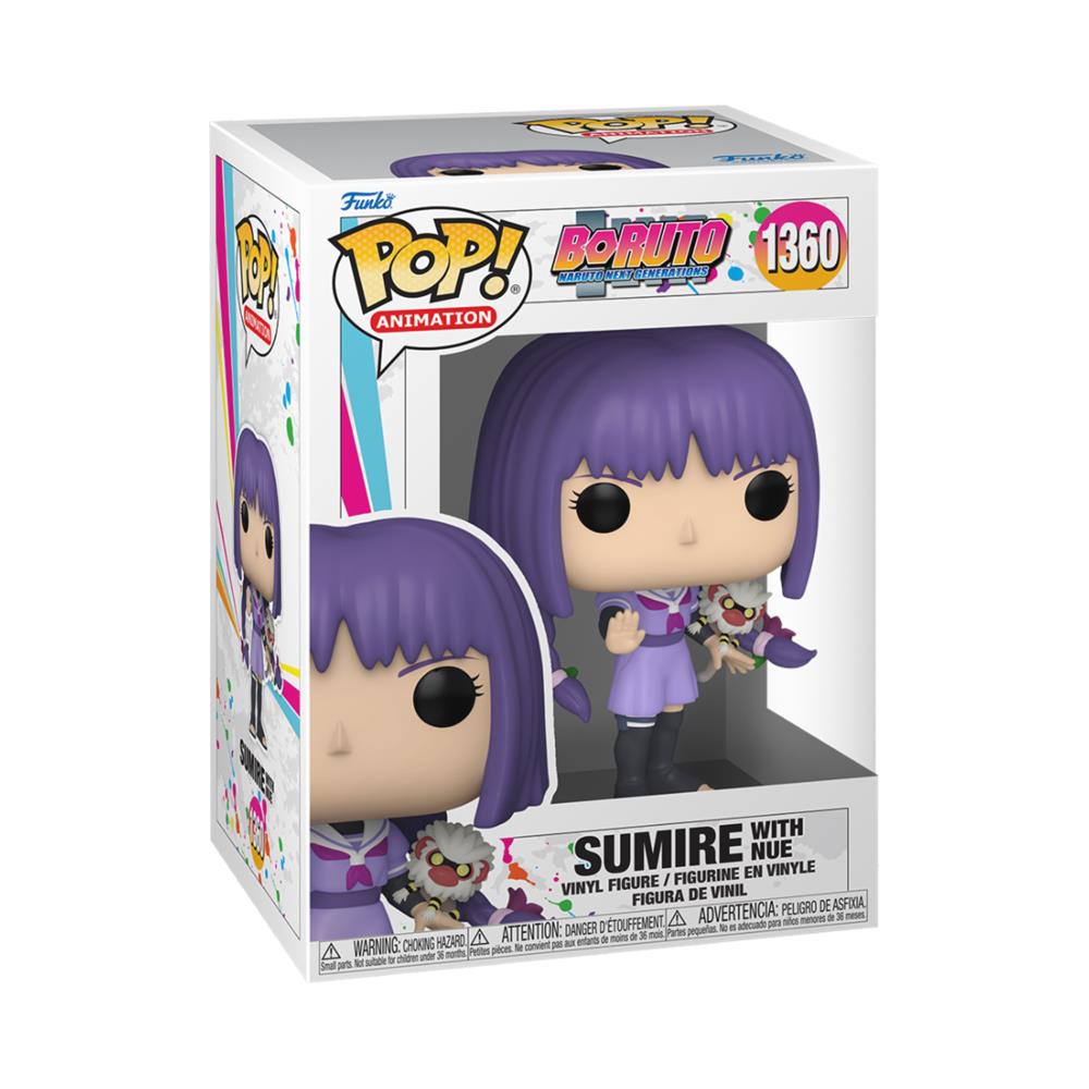 Animation Pop! Boruto - Vinyl Figure Sumire W /nue 9 Cm - Foto 1