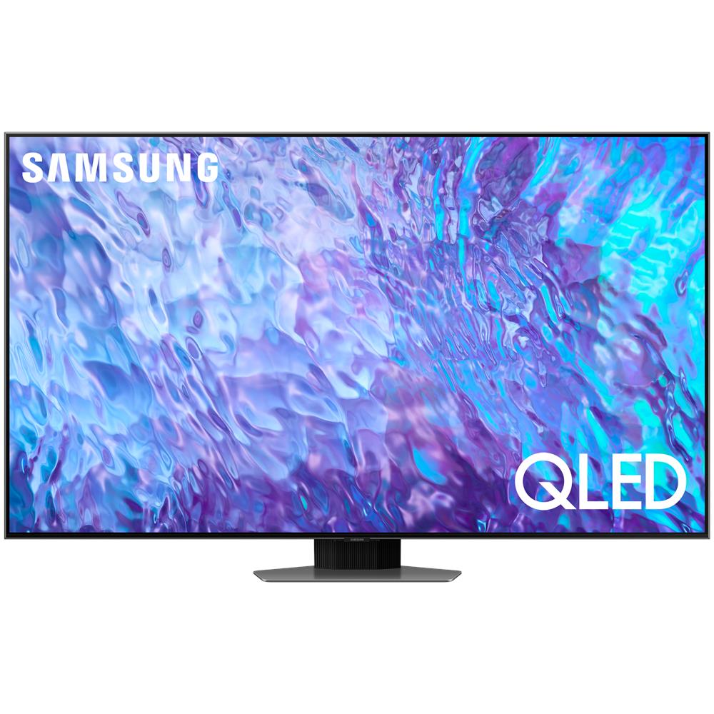 TV QLED 4K 65" QE65Q80CATXZT Smart TV Wi-Fi Carbon Silver 2023 - Foto 1