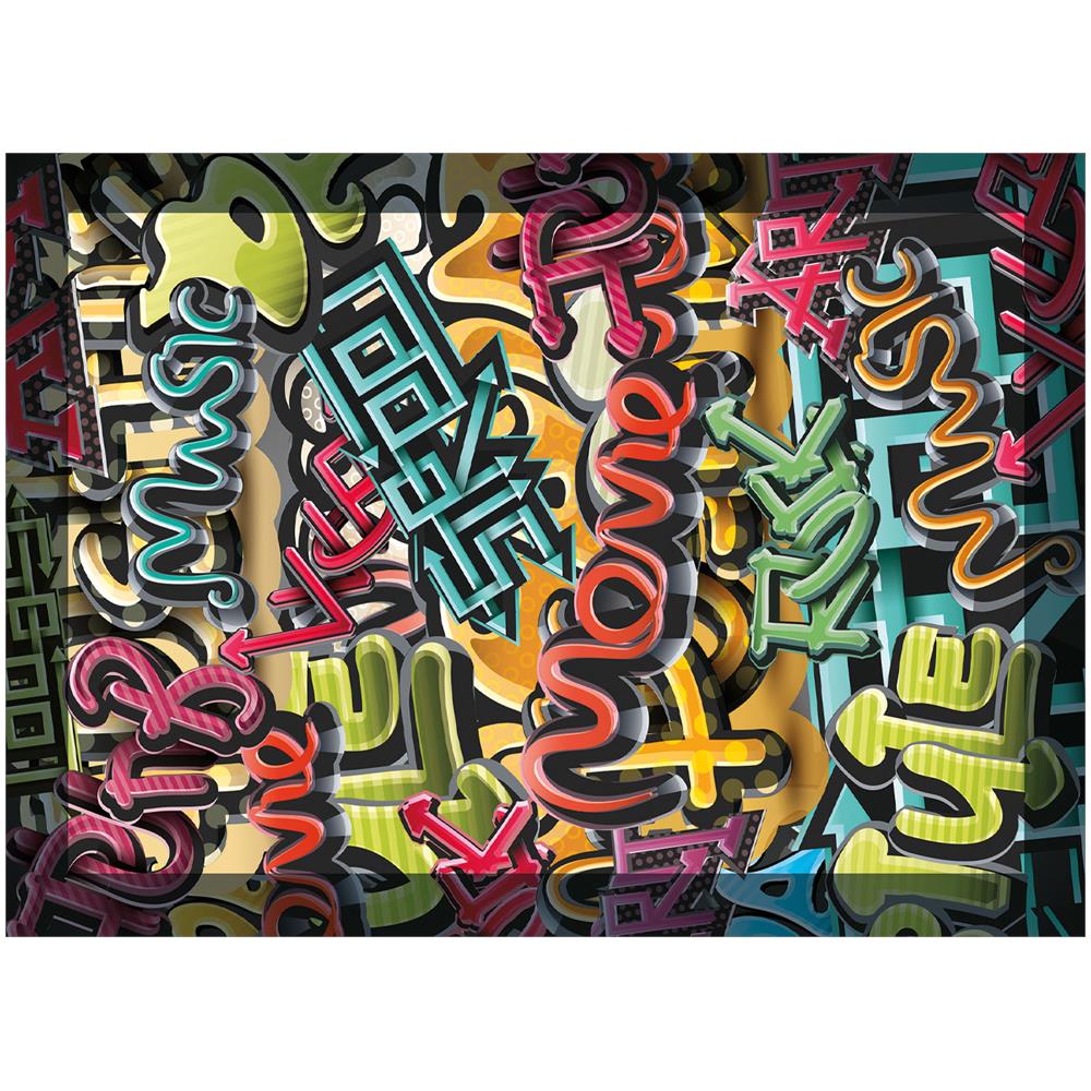 Tappeto Arredo Antiscivolo Da Camera E Salotto Linea D''artista By Suardi 100x160 Street Art - Foto 1