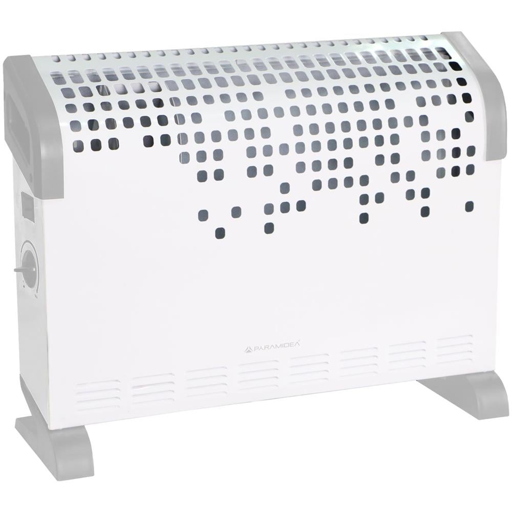 TC203V stufetta elettrica Interno Grigio, Bianco 1800 W Stufa elettrica a convezione - Foto 1