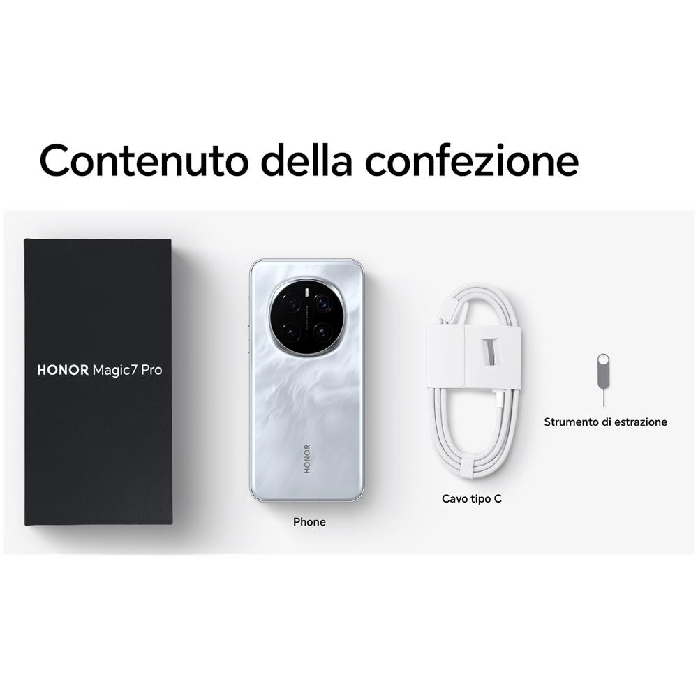 Magic7 Pro 5G 512GB 12GB Ram Display 6.8" Main Camera 200MP Dual nanoSim. USB Tipo-C Android 15 Snapdragon 8 Elite 5270 Mah Lunar Shadow Grey - Foto 9