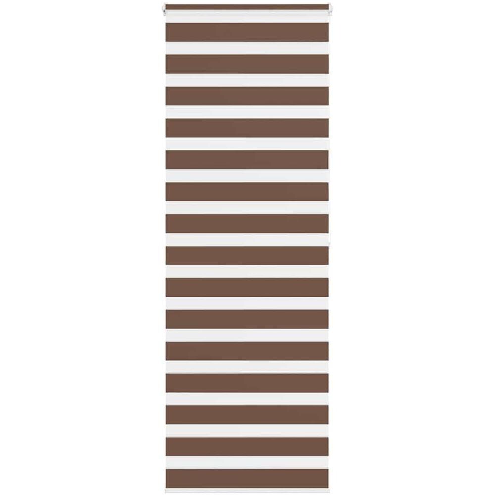 Tenda a Rullo Zebra Larghezza Tessuto 85,9 cm Poliestere - Foto 1