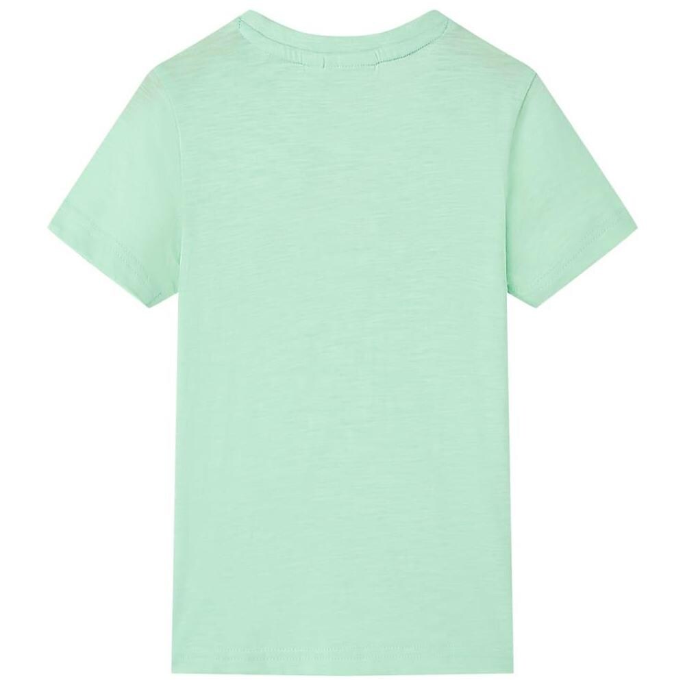 Maglietta da Bambino Verde Chiaro 128 - Foto 2