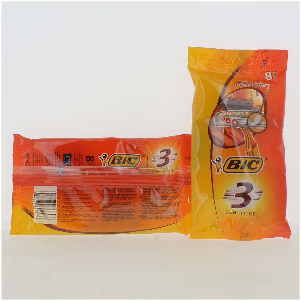 Rasoio 3 Sensitive 8 Pezzi - Foto 1