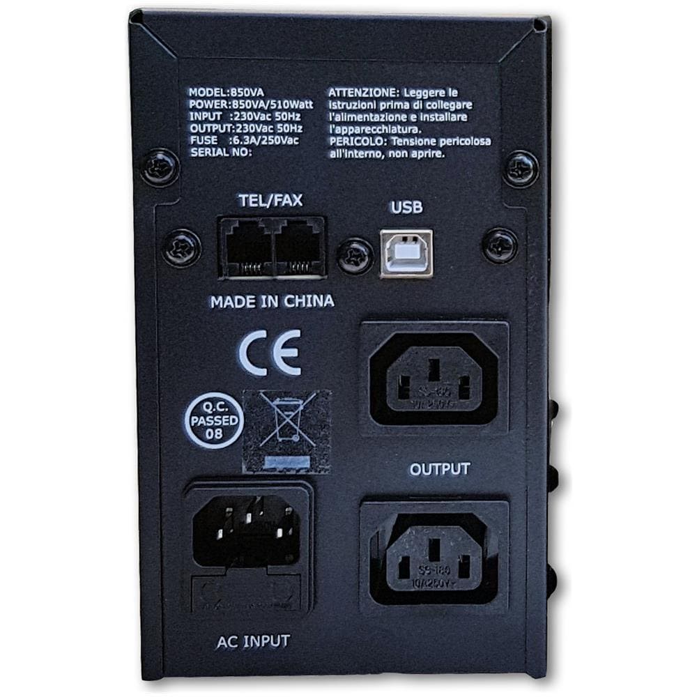 IUPS-850PC - Gruppo di continuità 850VA 510W - Foto 3