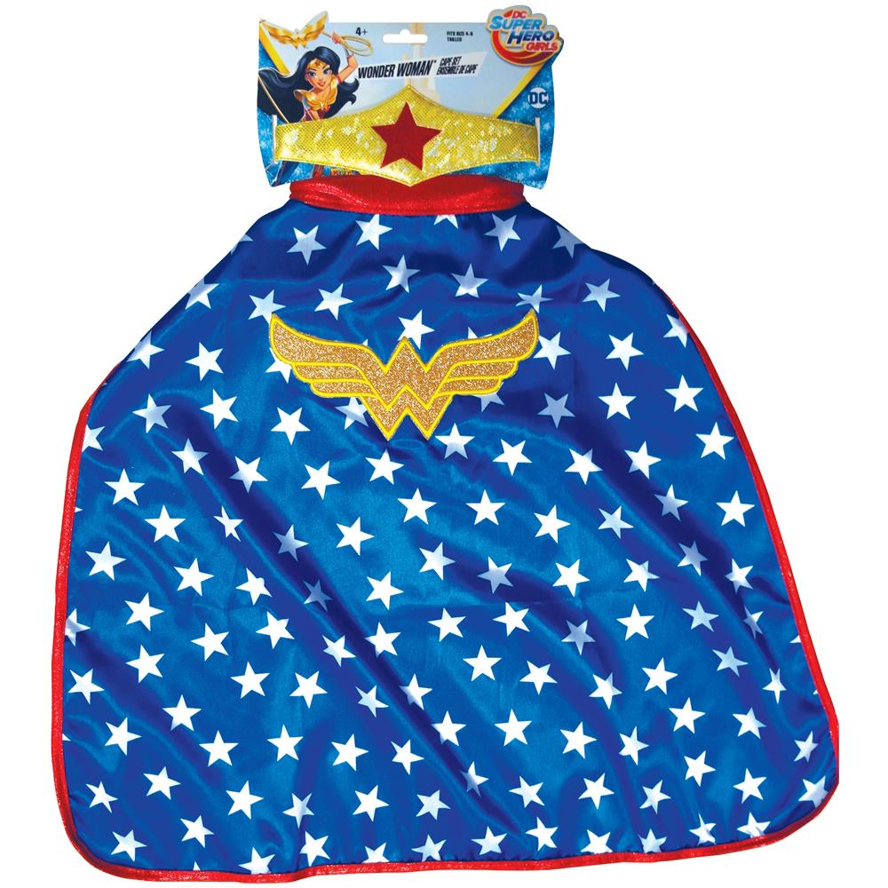 Mantello E Corona Wonder Woman Super Hero Girls Bambina - Foto 1