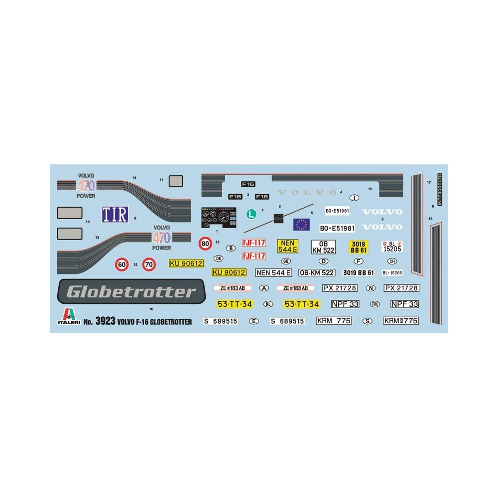 Volvo F16 Globetrotter Kit 1:24 - Foto 2
