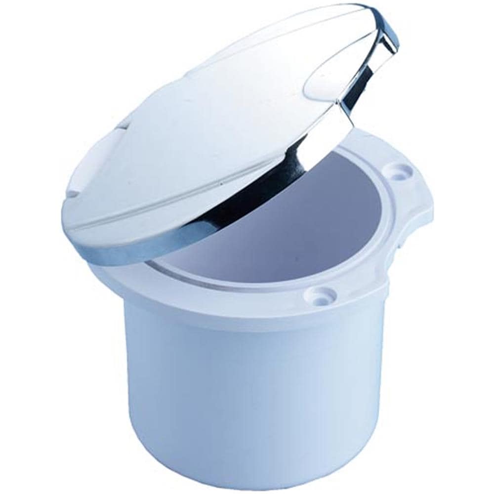 Contenitore Per Rubinetto Con Coperchio Cromato - Foto 1