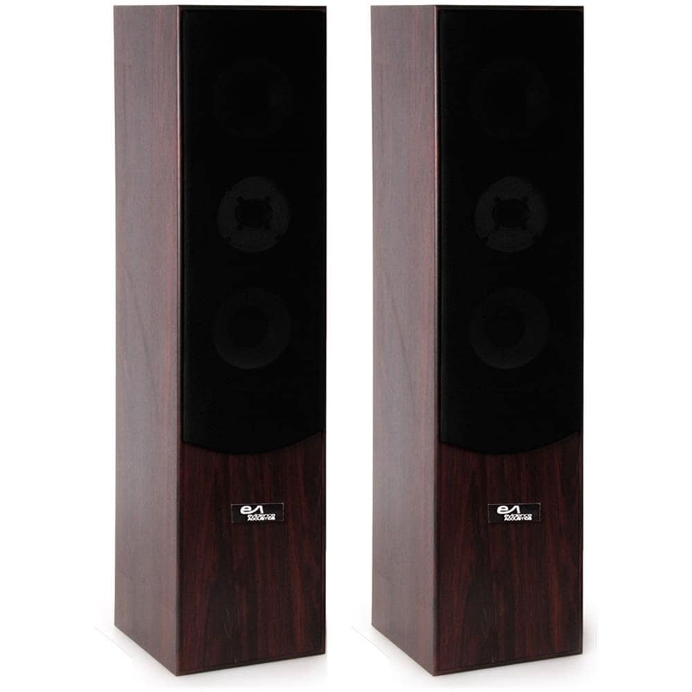 Coppia Di Altoparlanti Hi-fi / Home Theater - Evidence Acustica Ea700-wal - 2x500w Pmpo - Bass Reflex A 3 Vie - Noce / Mogano - Foto 1