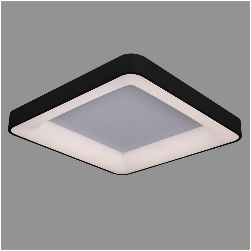 Moderna Plafoniera A Led A Filo Nero, Bianco Caldo 3000k 2750lm Dimmerabile - Foto 2