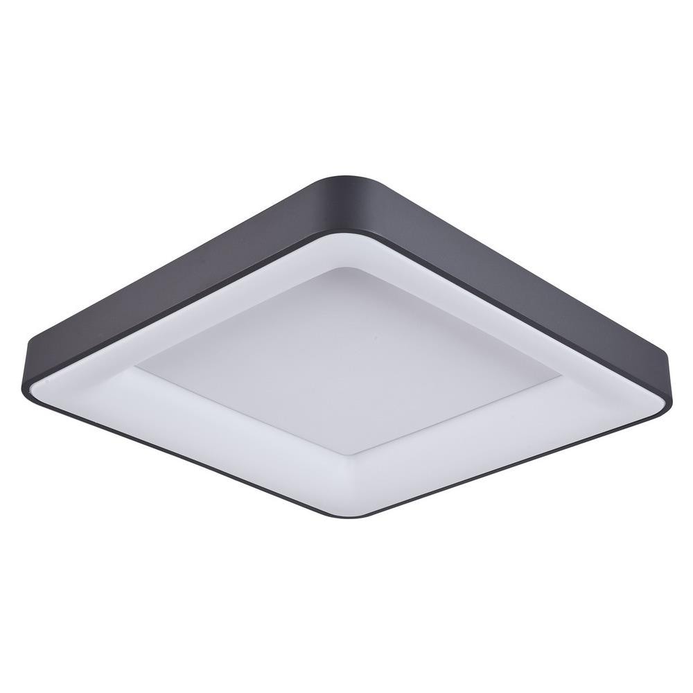 Moderna Plafoniera A Led A Filo Nero, Bianco Caldo 3000k 2750lm Dimmerabile - Foto 1