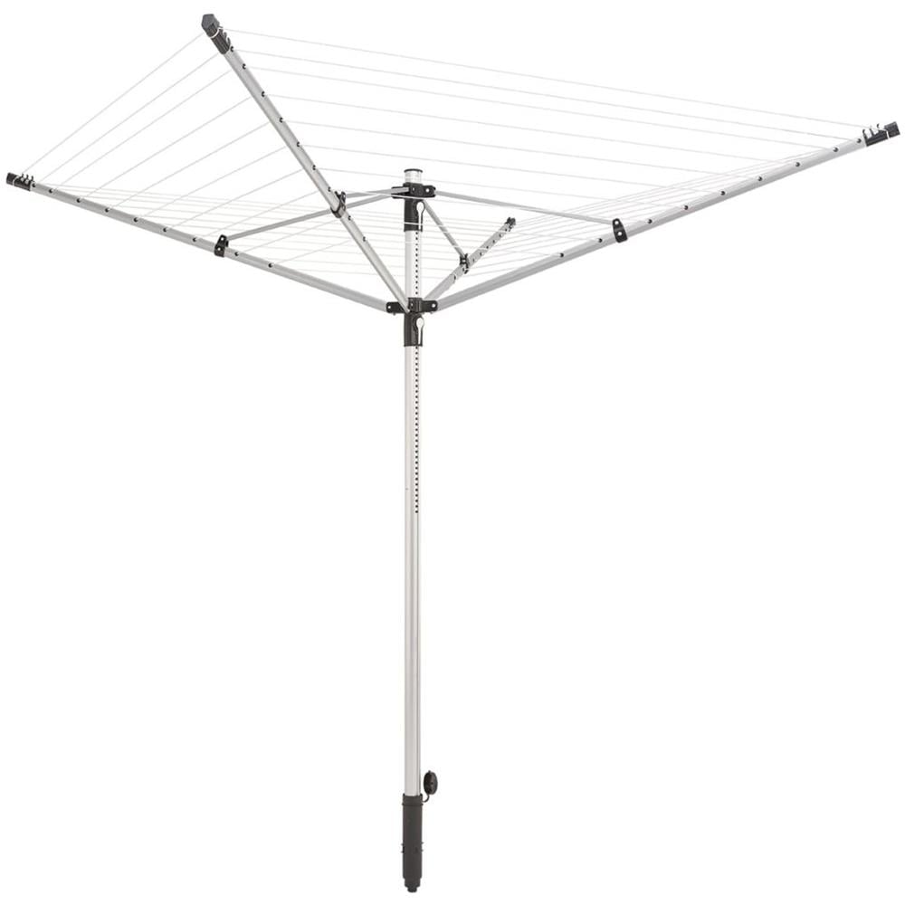 LinoPush 500 Stendino con parte superiore rotante Nero, Argento - Foto 1