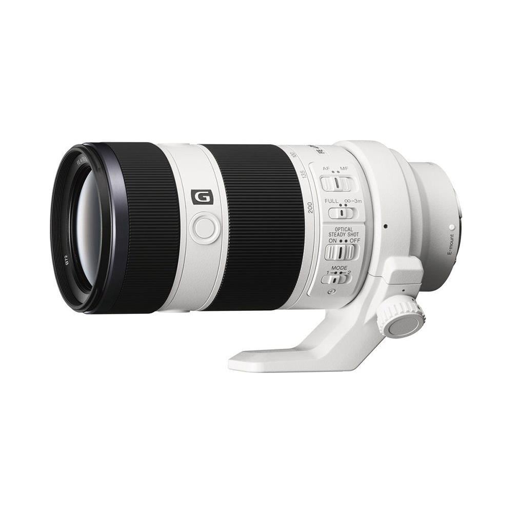 Obiettivo G con power zoom da 70-200 mm con SteadyShot ottico per immagini stabili, apertura F4 e due elementi in vetro ED - Foto 5