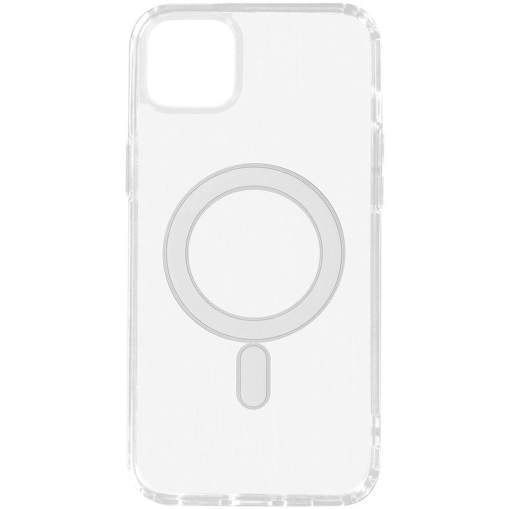 Cover Per Iphone 13 Con Cerchio Compatibile Magsafe Trasparente - Foto 1