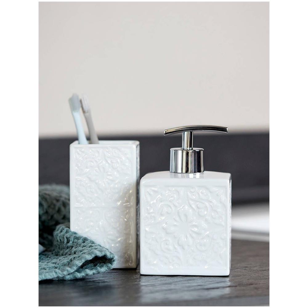 Cordoba Bianco Dispenser Per Sapone - 500 Ml, Venko - Foto 5