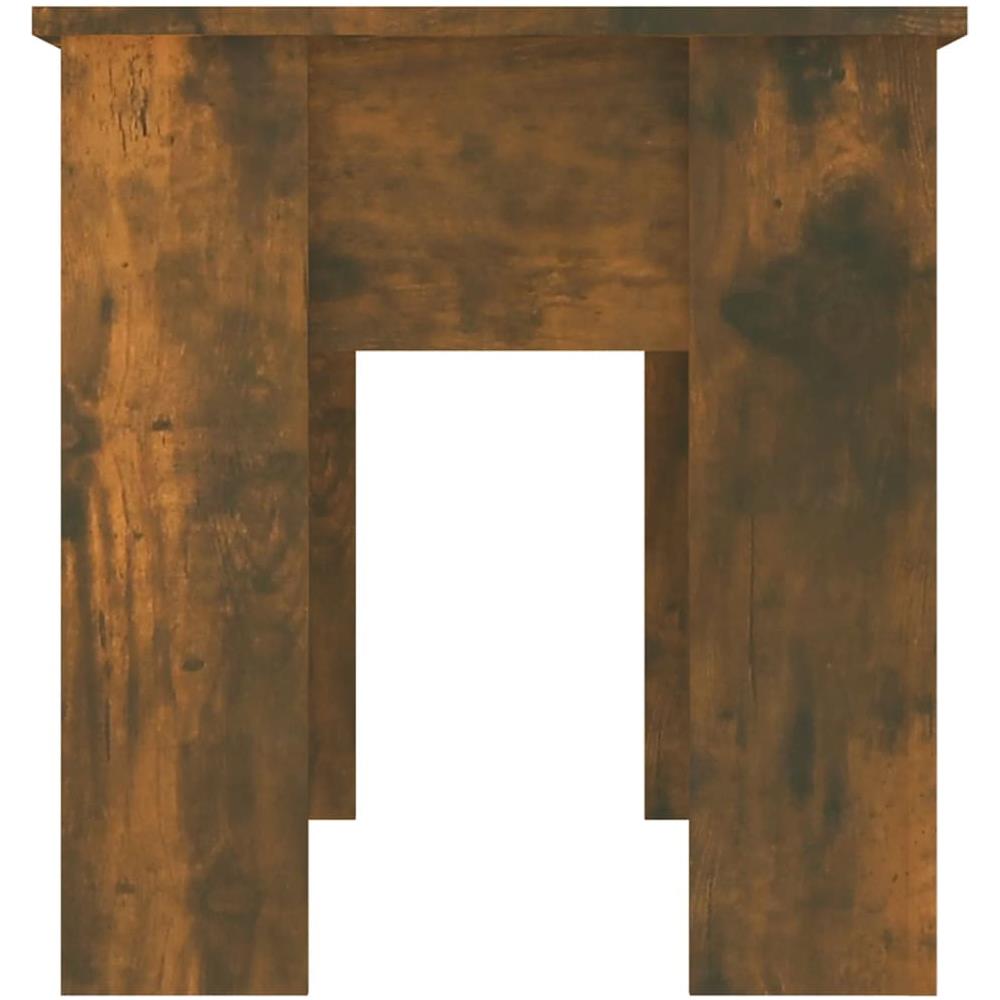 Tavolino Da Salotto Rovere Fumo 101x49x52 Cm Legno Multistrato - Foto 7