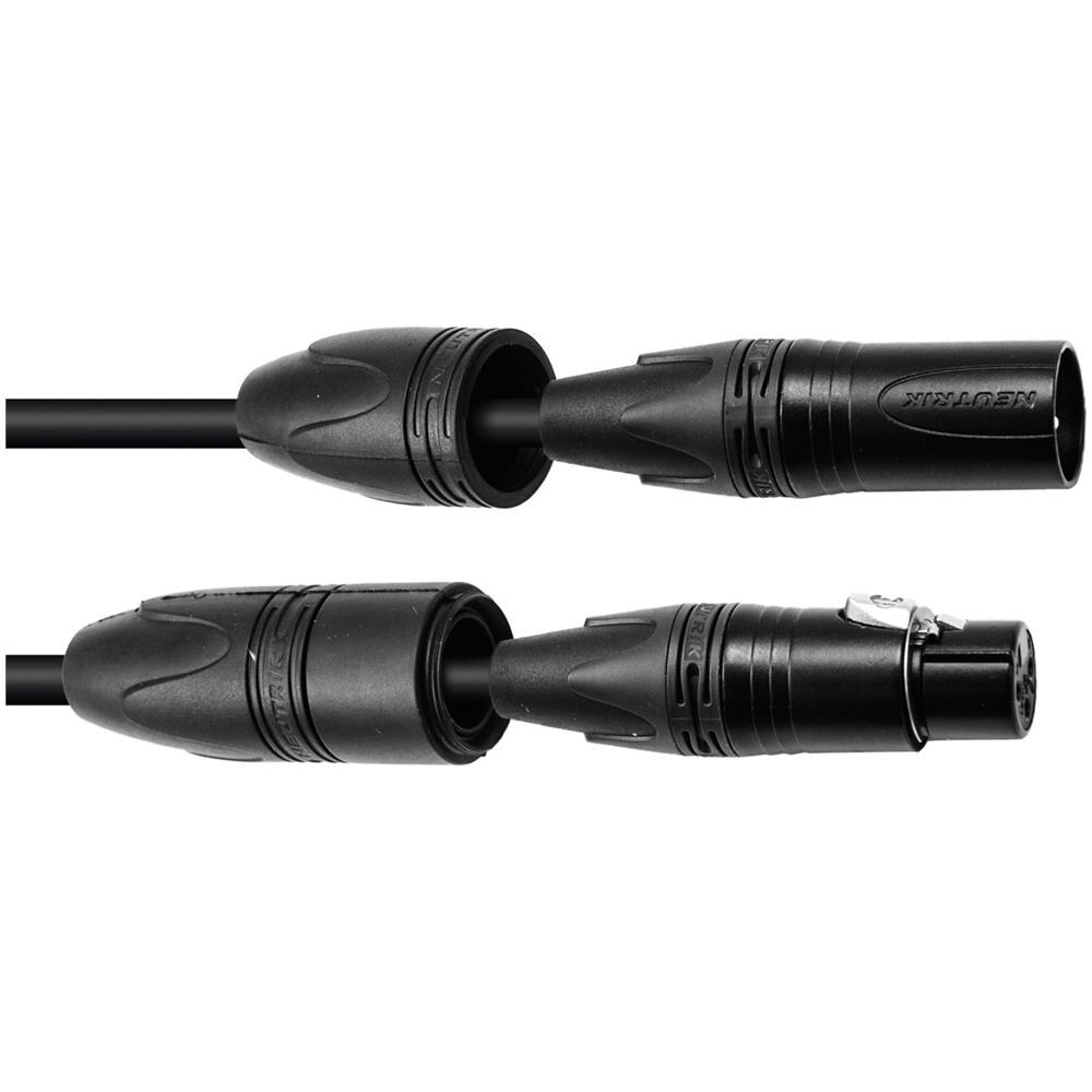 Dmx Cable Ip65 3pin 1.5m Bk - Foto 1