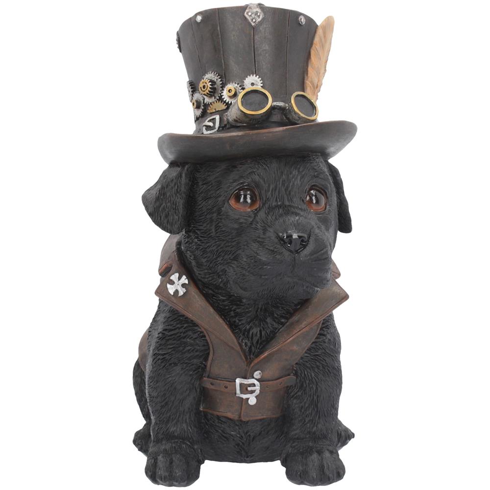 Cogsmiths - Adorabile Statuina Di Cane Steampunk 21 Cm - Foto 1