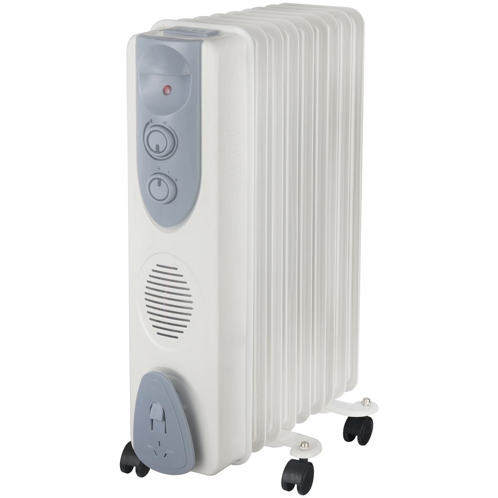 TL009 stufetta elettrica Interno Grigio 2000 W Riscaldatore ambiente elettrico a olio - Foto 1