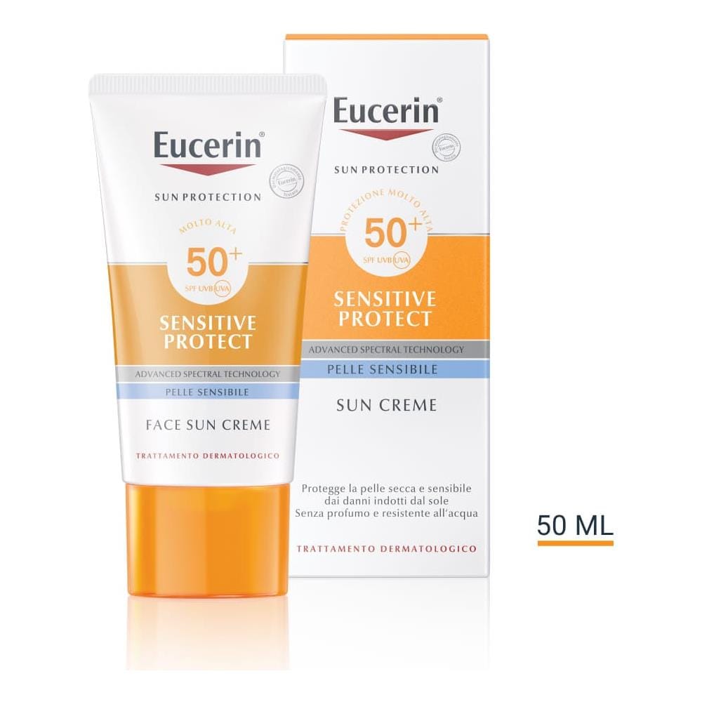 Eucerin Sun Viso Crema SPF50+ 50 ml - Foto 1