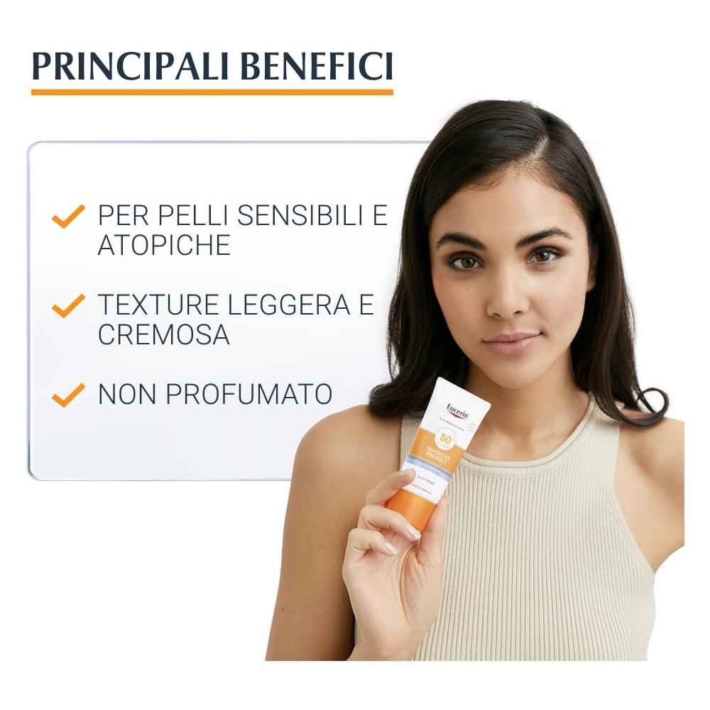 Eucerin Sun Viso Crema SPF50+ 50 ml - Foto 2