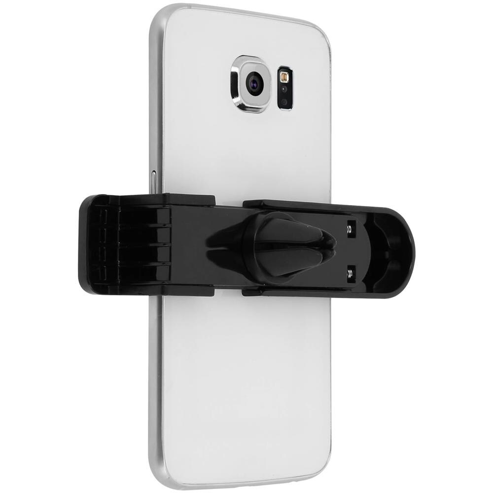 Supporto Auto Universale Smartphone Fissaggio Griglia Aerazione Regolabile 360° - Foto 2