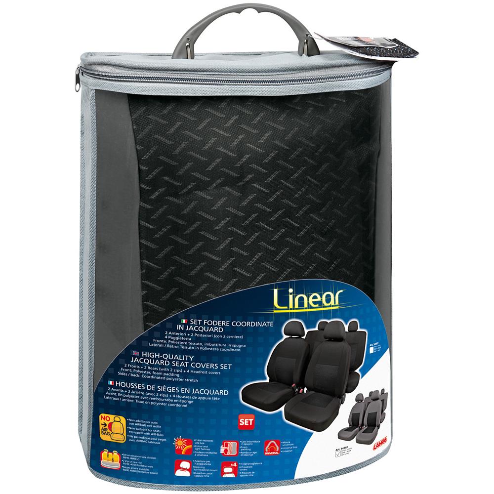 Set Fodere Linear Grigio+nero - Foto 5