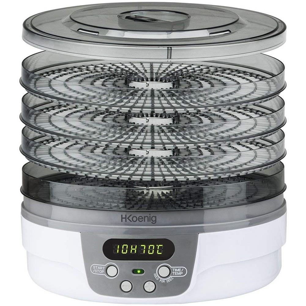 DSY700 Essiccatore per Alimenti con 5 Ripiani Removibili / Intercambiabili Potenza 250W - Foto 4