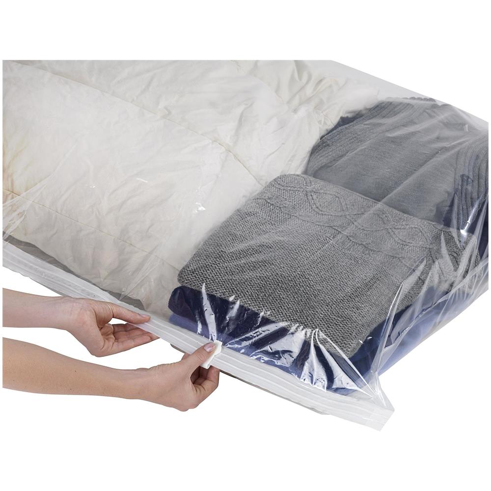 Sacchetto Sottovuoto Per Biancheria Da Letto, Vestiti, 135 X 90 Cm - Foto 2