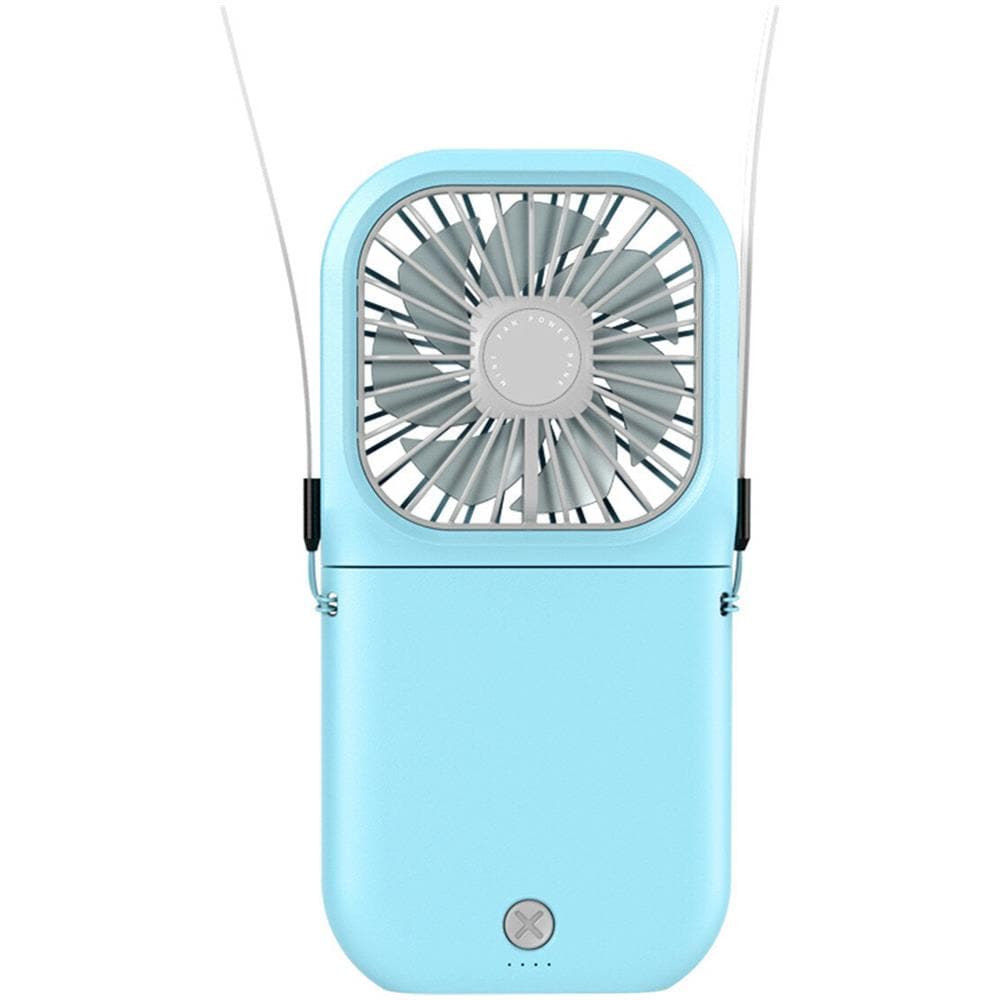 Ventilatore portatile JISULIFE, mini ventilatore da scrivania ultra