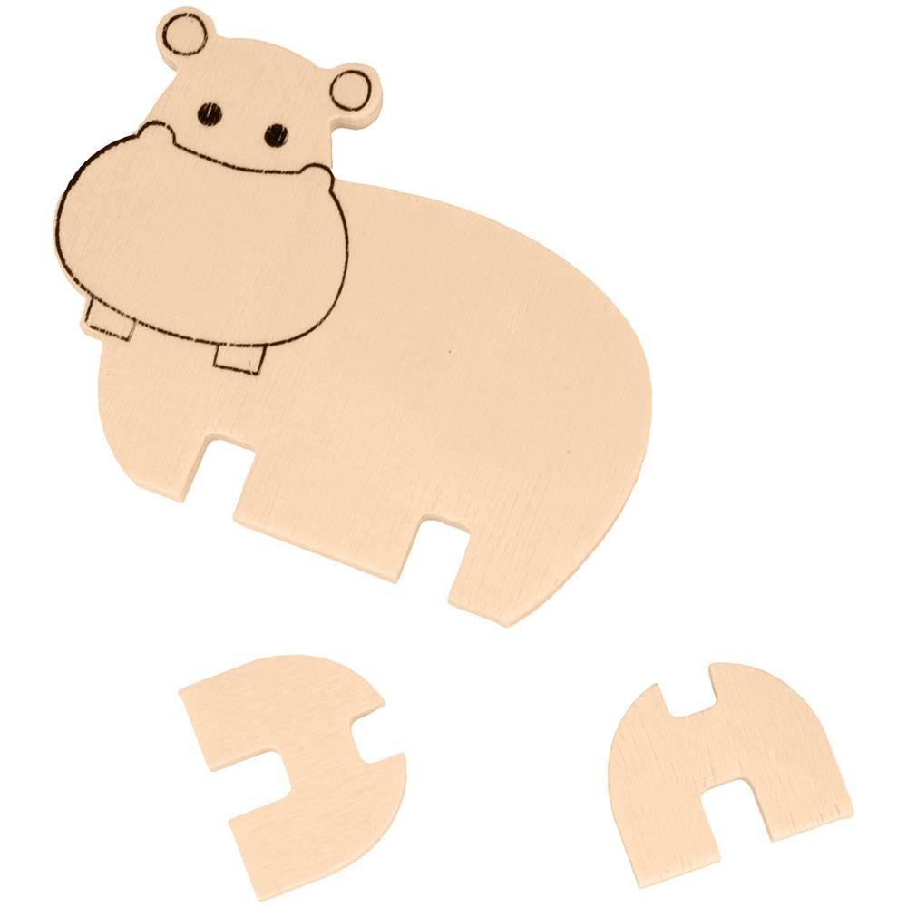 Set Di Figure In Legno Safari - Foto 1