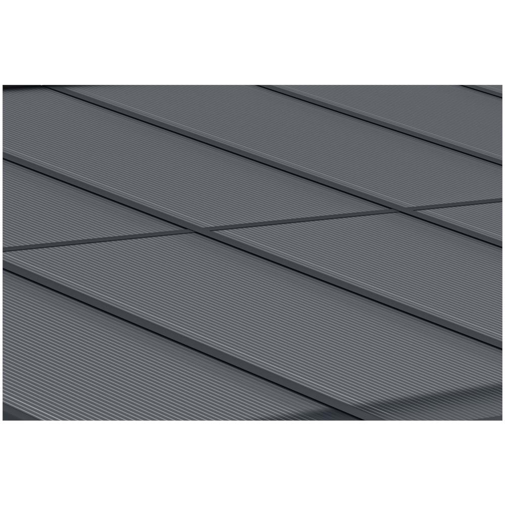 Tettoia Per Terrazza, Auto Addossata Kleo 400l300 Alluminio Grigio - Foto 2