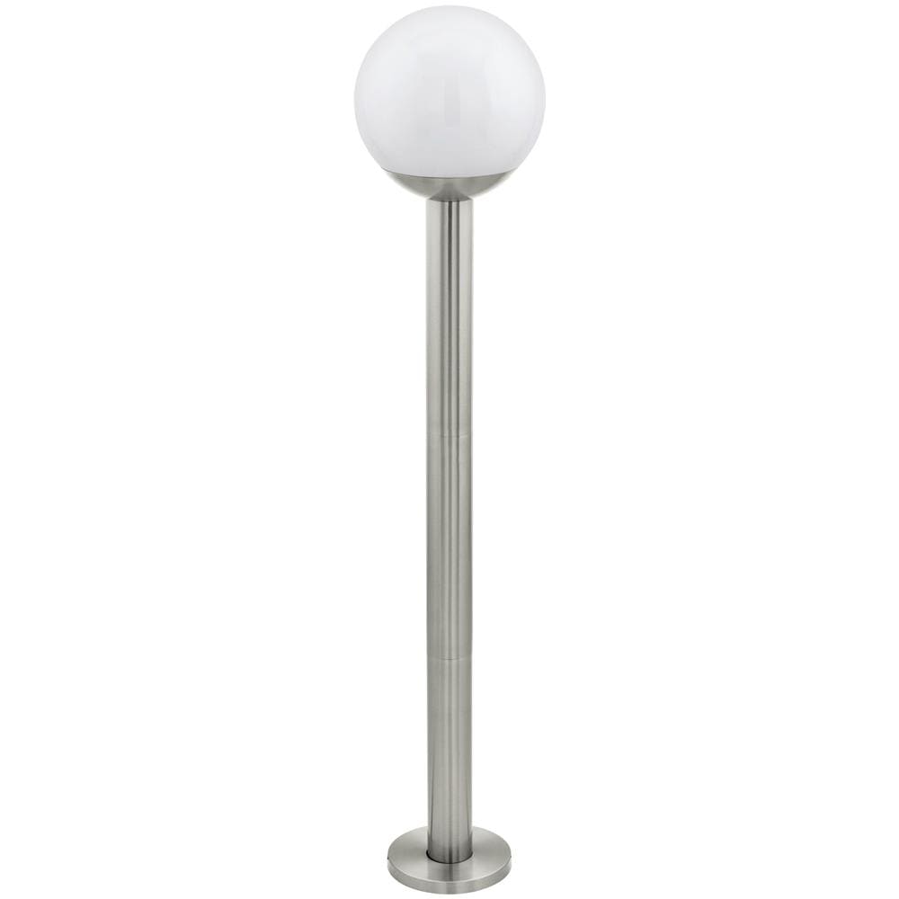 Lampada Contemporanea Da Esterno Nisia-z 1 Luce Acciaio Inox Grigio H98cm - Foto 1