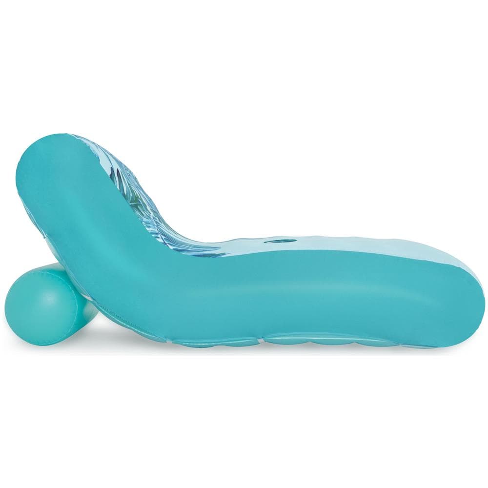 43402 galleggiante da piscina e da spiaggia Blu Immagine PVC Sedia a sdraio galleggiante - Foto 1