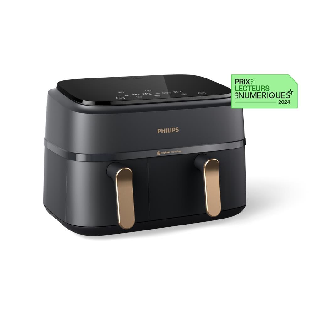 Friggitrice ad Aria NA352/00 Capacità 9 Litri 2750 W Colore Grigio - Foto 1