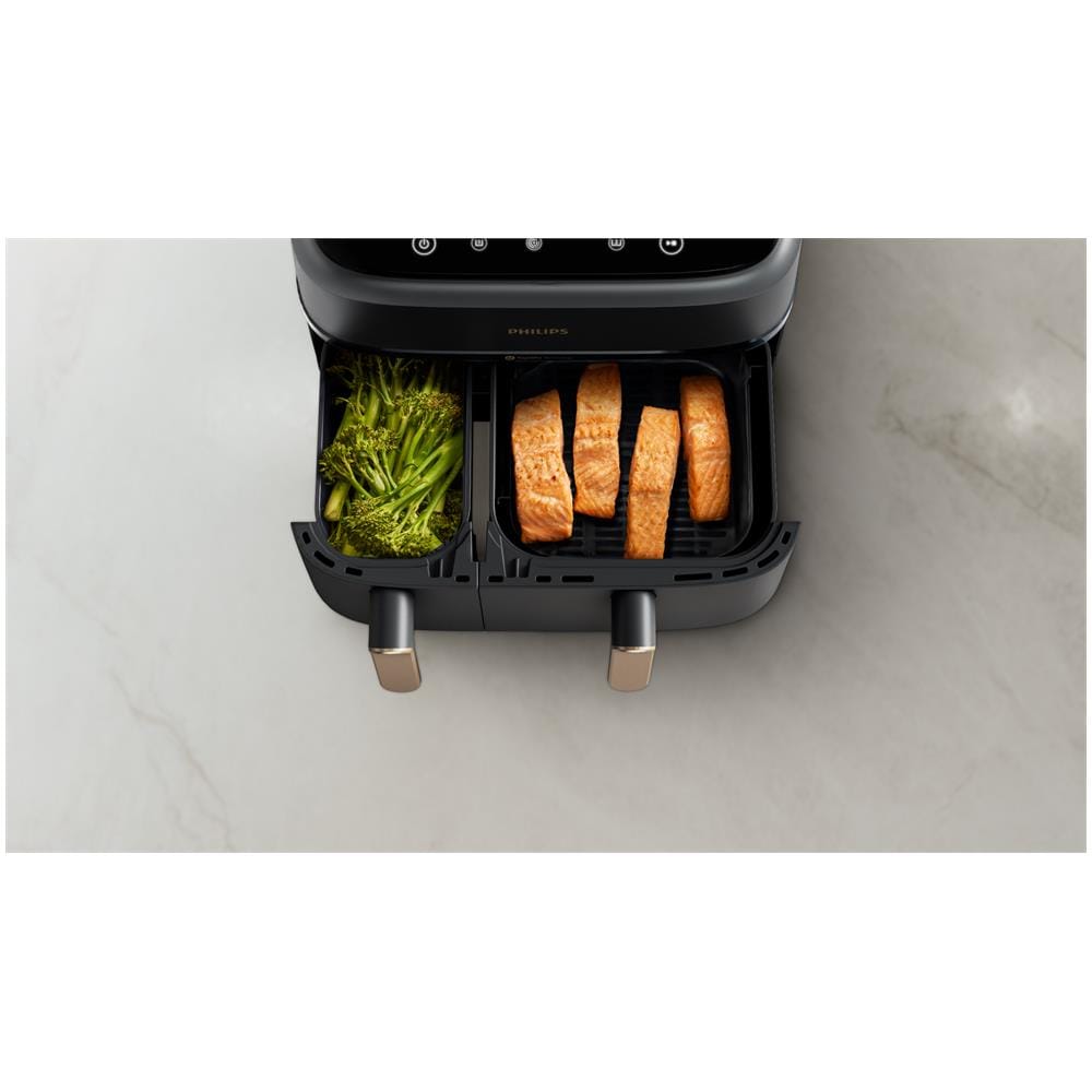 Friggitrice ad Aria NA352/00 Capacità 9 Litri 2750 W Colore Grigio - Foto 2