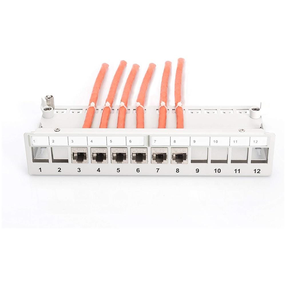 Patch Panel Desktop Modulare 1U Connettore RJ-45 Colore Grigio - Foto 3