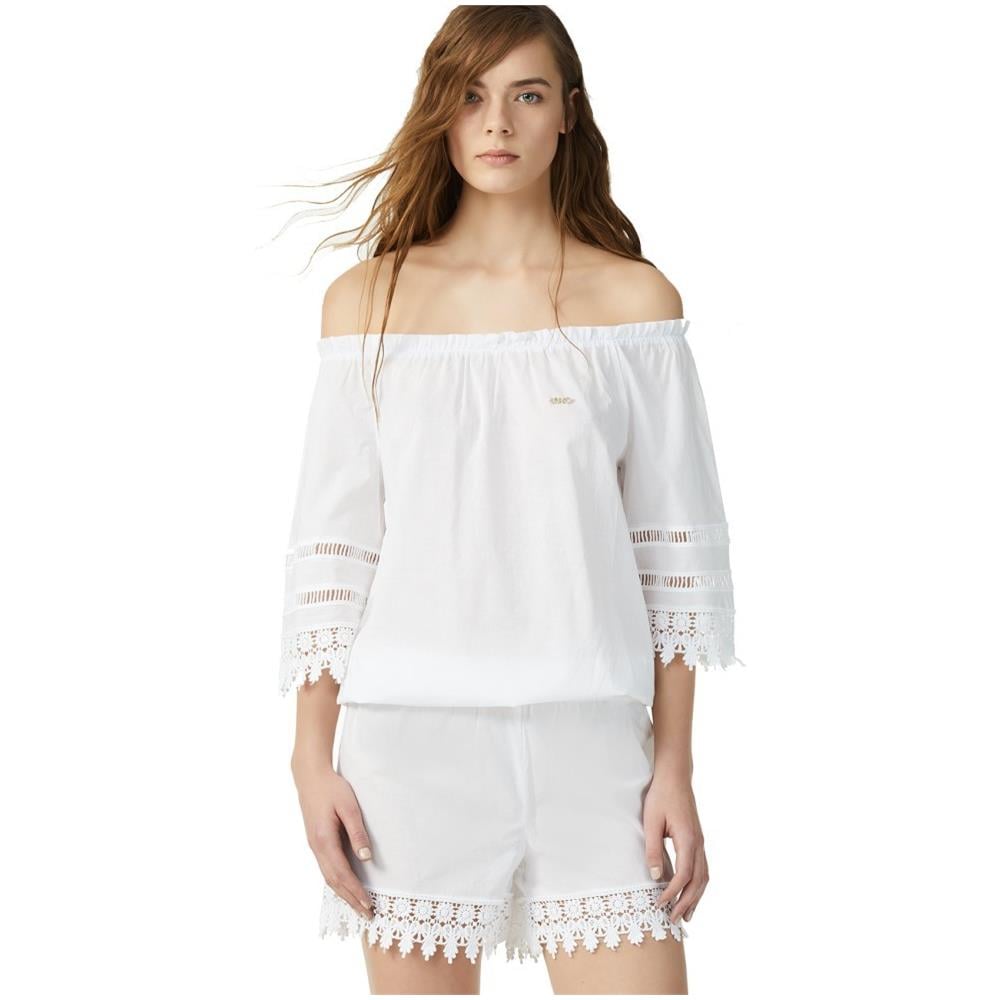 Copri Costume Donna Blusa Roseville - Taglia: L - Colore: Giallo - Foto 1