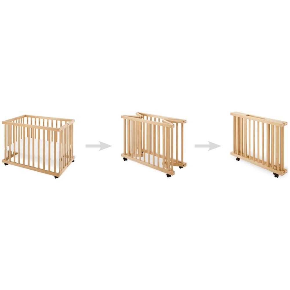 Pieghevole Baby Park Levin L 100 X L 75 X H 75 - Foto 2