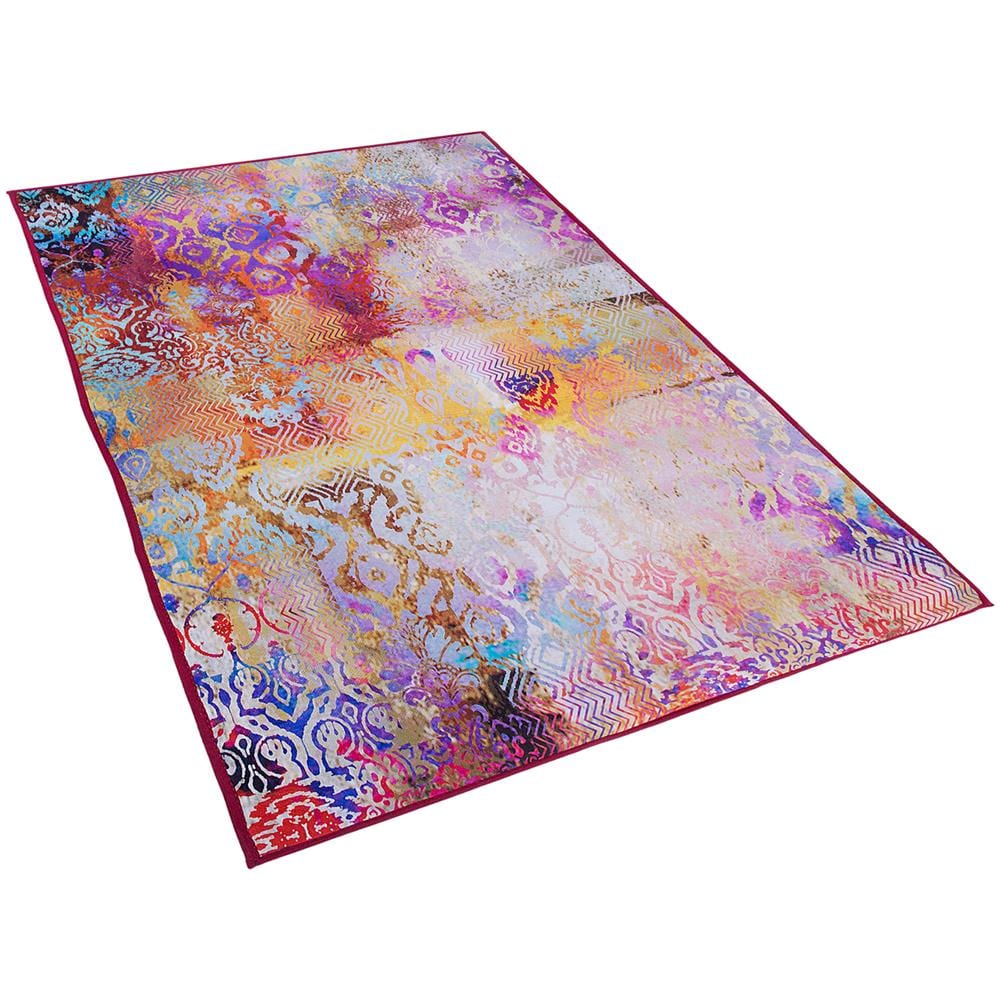 Tappeto A Pelo Corto Multicolore 80 X 150 Cm Isparta - Foto 1