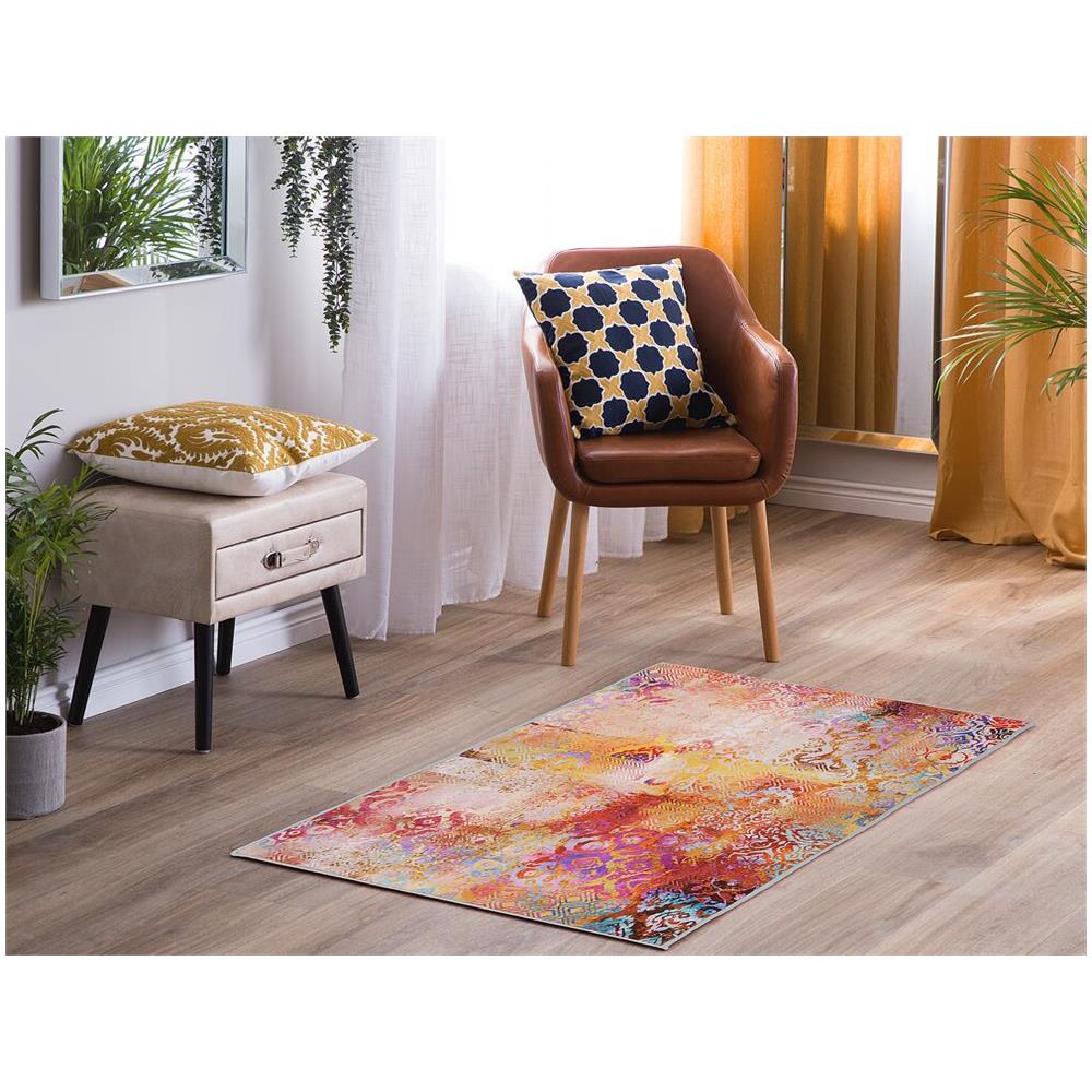 Tappeto A Pelo Corto Multicolore 80 X 150 Cm Isparta - Foto 13