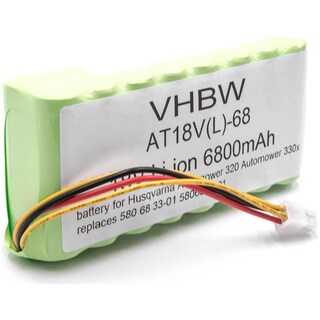 Vhbw Batteria Compatibile Per Aspirapolvere Robot 360 S6 – 2600mAh, 14.4V, Li-Ion, Ricambio Ad Alta Capacità