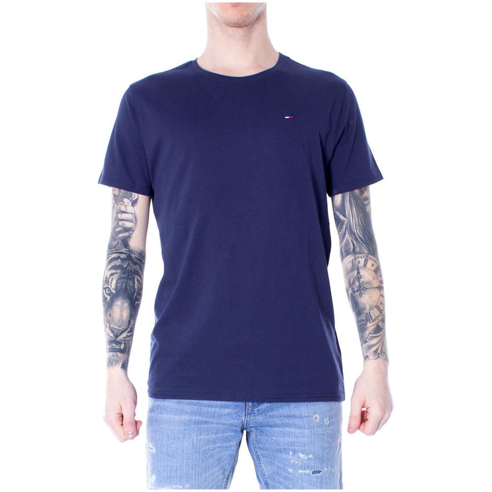 Marchio: Tommy Hilfiger - Genere: Uomo - Tipologia: T-shirtcolore: Blu, Taglia: Xs - Foto 1