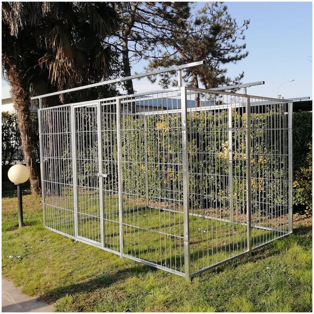 Box Per Cani Singolo In Rete Predisposizione Copertura Zincatura A Caldo Dimensioni 300 X 200 X H 180 Cm - Foto 2